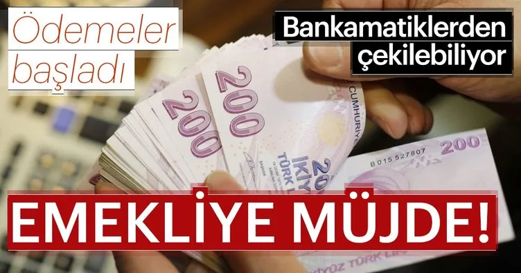 Son dakika haber: Emekli maaşı ve emekli ikramiyesi hesaplara yattı! Emekliler maaşını nasıl çekebilir?