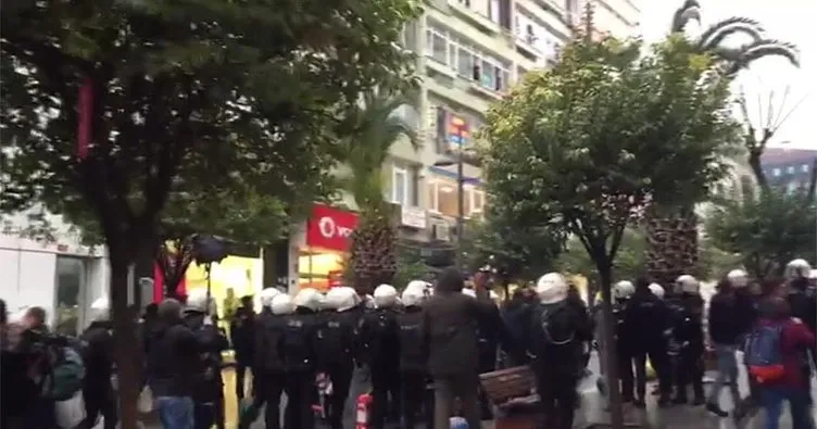 Kadıköy’deki izinsiz gösteriye 11 tutuklama
