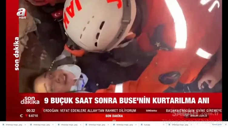 Son dakika haberi: İzmir’de enkaz altında kalan Buse’den iyi haber