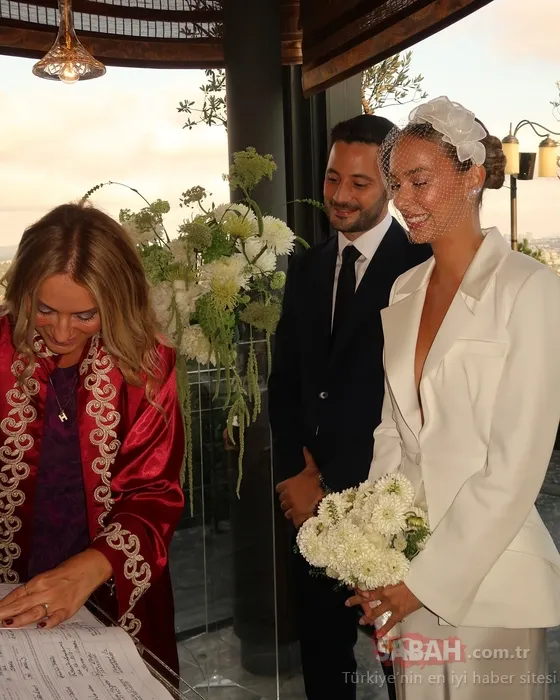 Sosyetik güzel Sima Tarkan ile Mark Başoğlu evlendi! Venedik’e niyet İstanbul’a kısmet!