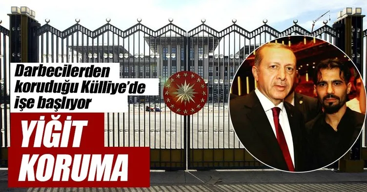 Darbecilerden koruduğu Külliye’de koruma oldu