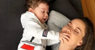 Burak Özçivit ve Fahriye Evcen’in oğulları Karan Özçivit’ten yeni poz! İşte 1 yaşına giren Burak Özçivit’in oğlu Karan’ın annesinin kucağında yeni fotoğrafı...