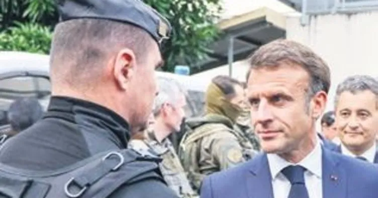 Macron’dan isyanı bastırma girişimi