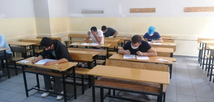 Koronavirüs tedbirleri kapsamında sınavlar ertelenmişti! İlk sınav böyle yapıldı