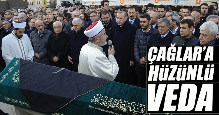 Çağlar’a hüzünlü veda