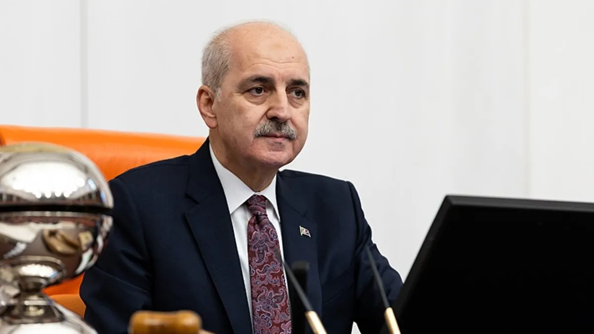 TBMM Başkanı Numan Kurtulmuş: Bu İsrail'in iyi günleri...