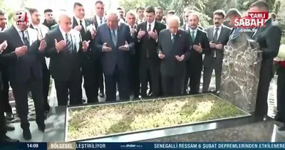 Devlet Bahçeli’den Alparslan Türkeş’e saygı ziyareti | Video