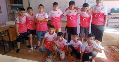 Ahılı Kur’an Kursu öğrencilerinden Filistin’e duygu yüklü destek #kirikkale