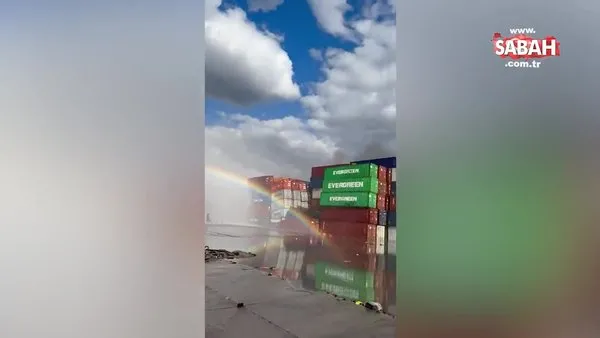 İskenderun Limanı'ndaki yangın kontrol altına alındı | Video
