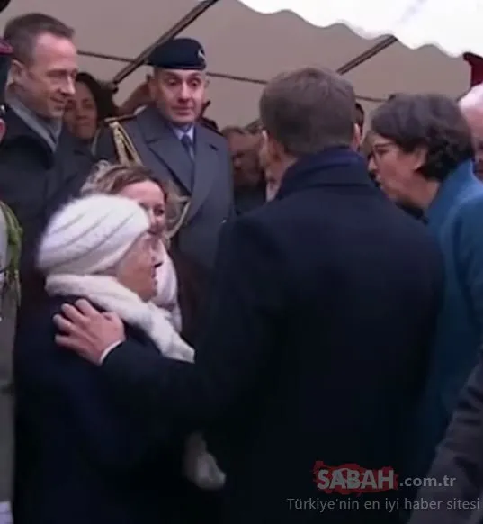 O soru Macron ve Merkel’ı utandırdı