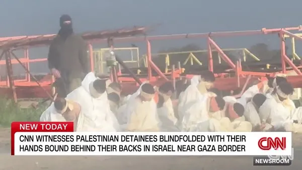 CNN ekibi, İsrail'in Filistinli tutuklulara yönelik kötü muamelesini bu görüntülerle bir kez daha belgeledi | Video