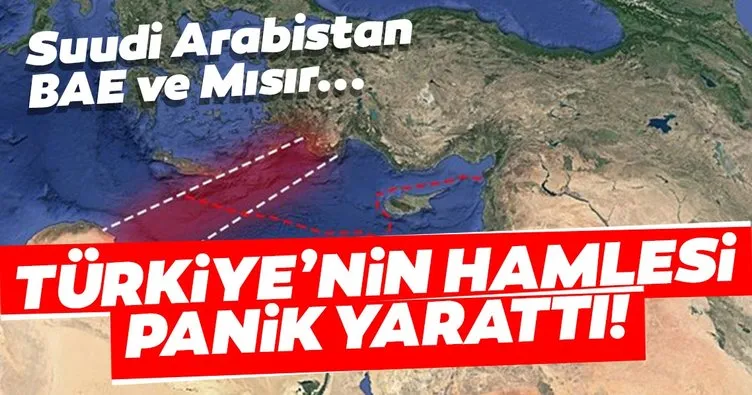 Türkiye’nin Doğu Akdeniz’deki hamlesi Suudi Arabistan, BAE ve Mısır’da paniğe yol açtı