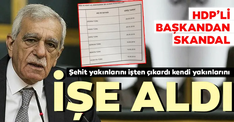 HDP’li Ahmet Türk’ten skandal talimat