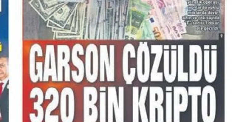 ‘Garson’dan kripto polislere izdivaç servisi