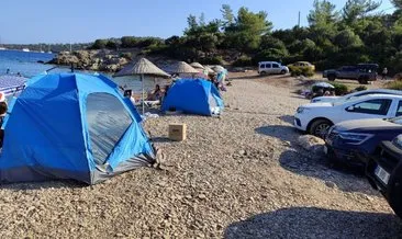Bodrum’da karavan ve çadırlara denetim