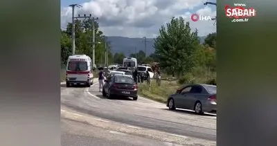 Bursa’da iki otomobil kafa kafaya çarpıştı: 8 yaralı | Video