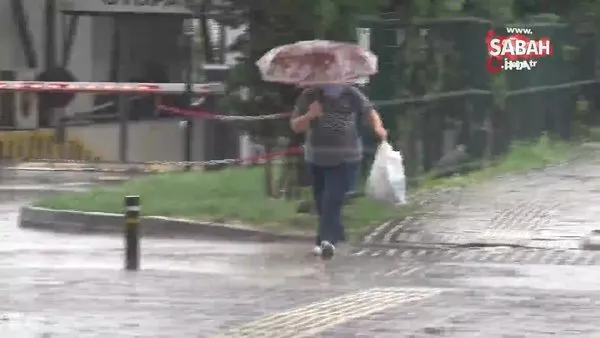 Sel felaketinin yaşandığı Bursa’da yağmur yağışı yeniden başladı | Video