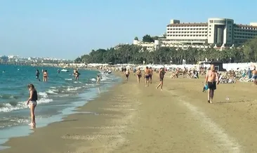 Kasım sonunda yaz sıcağı