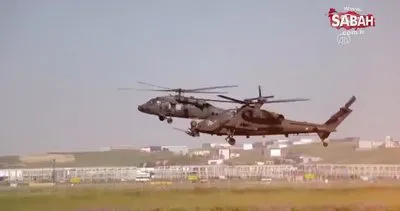 Jandarma yeni ATAK helikopterinin görüntülerini paylaştı... İzleyenler büyülendi!
