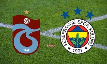 Trabzonspor Fenerbahçe maçı ne zaman, hangi kanalda? Süper Lig 9. Hafta Trabzonspor Fenerbahçe maçı saat kaçta?