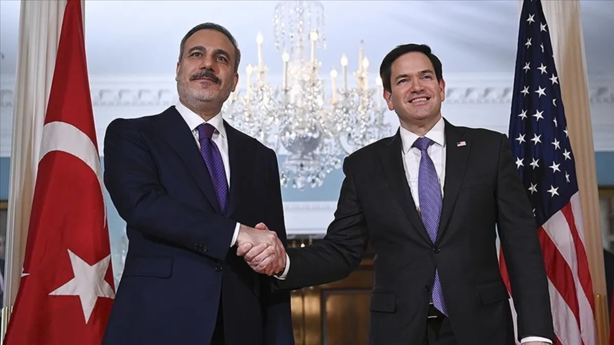 SON DAKİKA | Bakan Fidan, ABD'li mevkidaşı Rubio ile görüştü SON DAKİKA | Bakan Fidan, ABD'li mevkidaşı Rubio ile görüştü