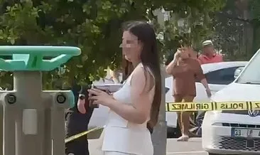 Öğretmen kadın, eski sevgilisinin çalıştığı okulun yakınında kendini vurdu: Dehşet anları kamerada! #adana