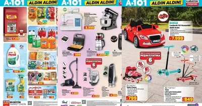 A101 AKTÜEL 6 AĞUSTOS KATALOĞU: Bu hafta A101 indiriminde: transplaet, çelik tencereler, oyuncu koltuğu
