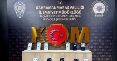 Kahramanmaraş’ta kaçakçılık operasyonu #kahramanmaras