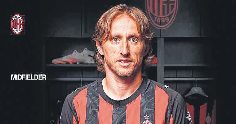 39’luk Luka Modric Milan’da