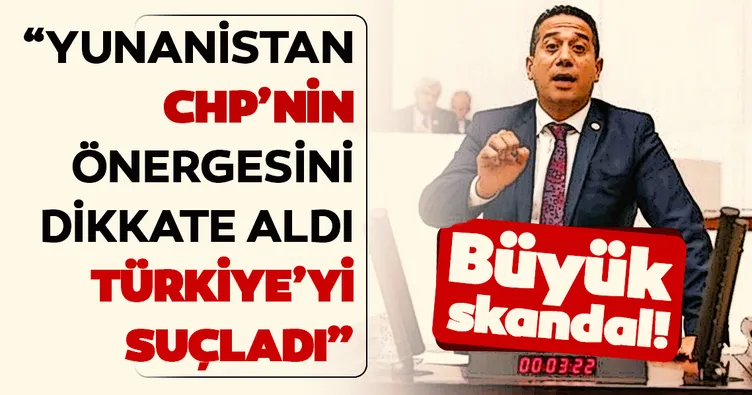 Yunanistan CHP'nin önergesini referans aldı, Türkiye'yi suçladı