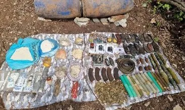 İçişleri: Amanoslar’da PKK’ya ait patlayıcı ve mühimmat imha edildi