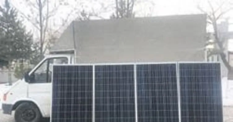 Niğde’de güneş enerjisi panellerini çaldılar