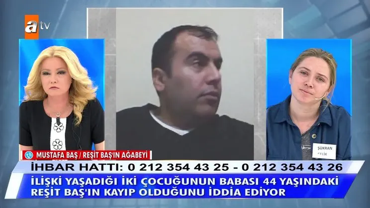Kayıp Reşat Baş'ın ağabeyi Mustafa Baş canlı yayında...