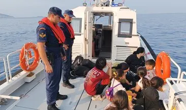 Kaşta Afganistan uyruklu 21 göçmen yakalandı #antalya
