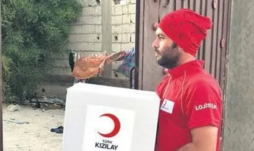 Türk Kızılay’dan 150 bin ton yardım