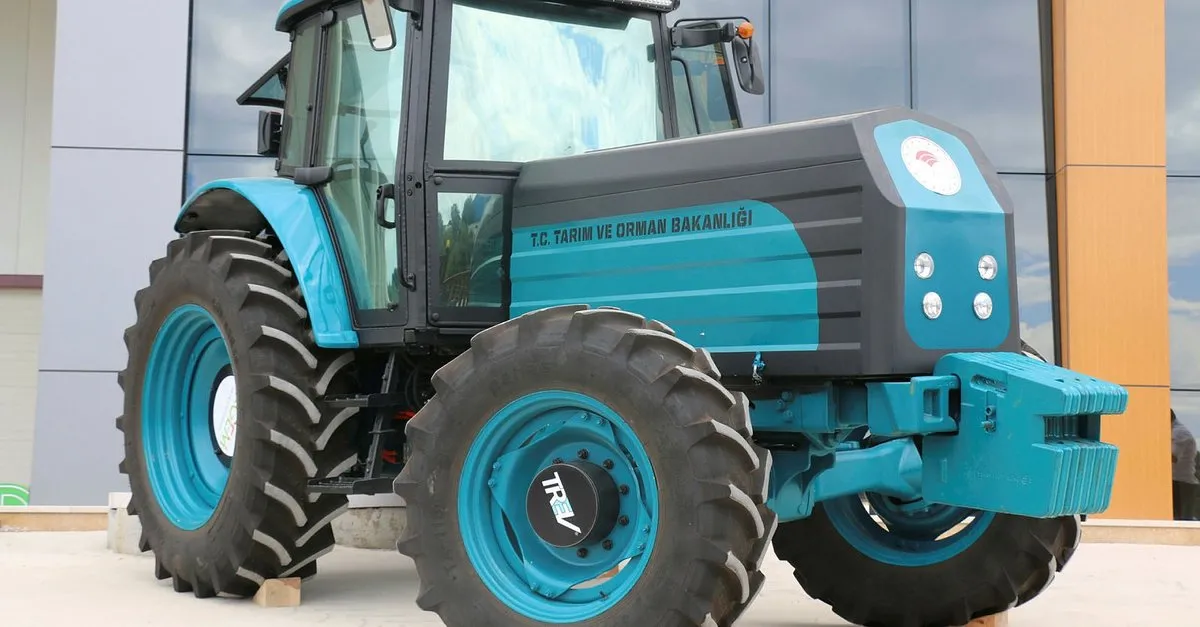 ilk yerli elektrikli traktor seri