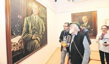Ressam Cenk Sezer SANKO’da sergi açtı