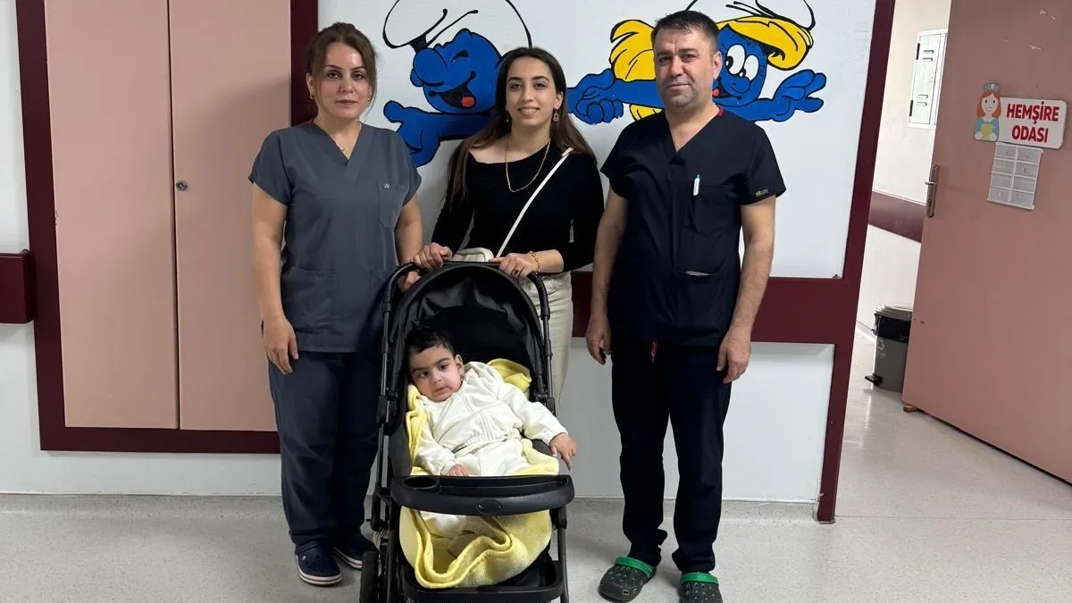 Süleyman, Diyarbakır’da sağlığına kavuştu