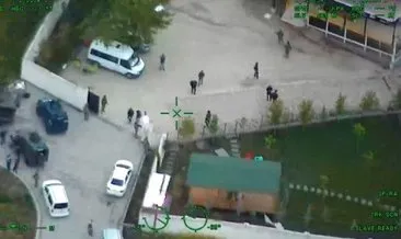 Helikopter destekli çete operasyonunda 19 kişi tutuklandı #diyarbakir