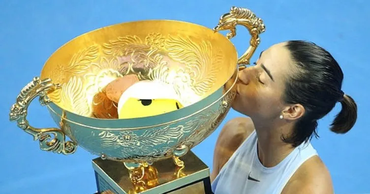Çin Açık’ta şampiyon Caroline Garcia oldu