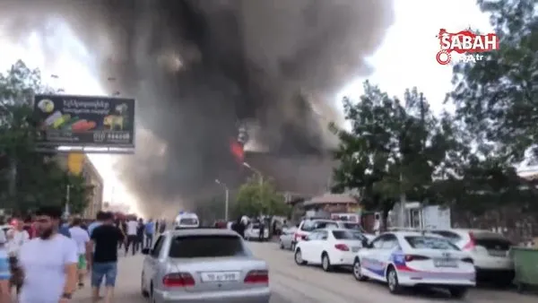 Ermenistan'daki patlamada can kaybı 2’ye, yaralı sayısı 60’a yükseldi | Video