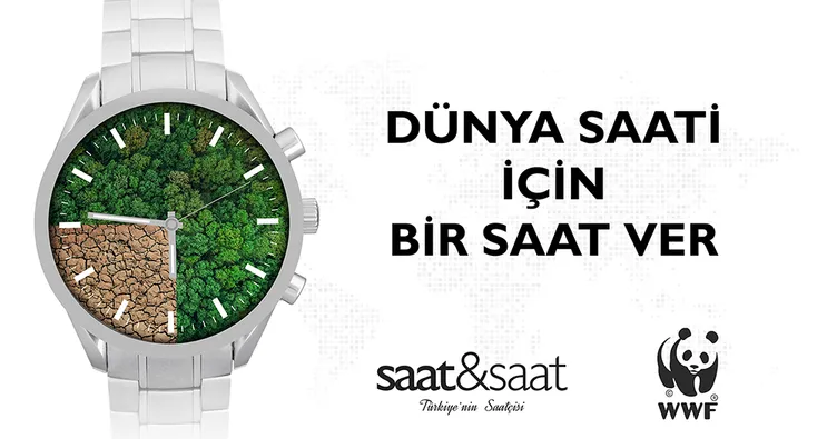Saat&Saat, WWF’in Dünya Saati Etkinliğine Katılıyor