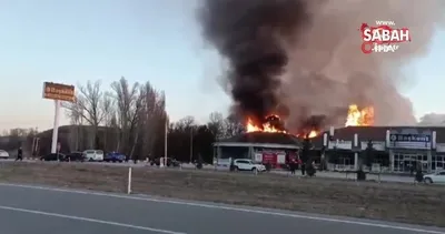 Sorgun’da dinlenme tesisi alev alev yandı