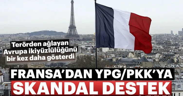 Fransa’dan YPG/PKK’ya destek