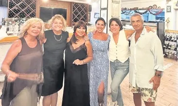 Dostlar doğum gününde buluştu