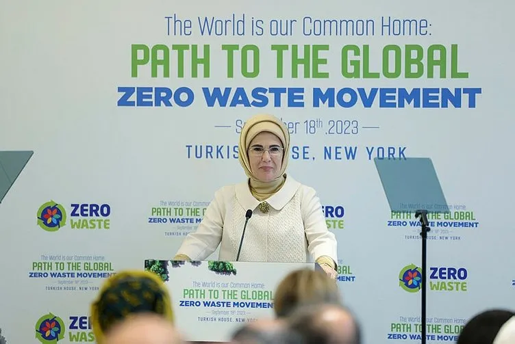 Emine Erdoğan’dan tüm dünyaya sıfır atık daveti: Gelin değişimin parçası olun