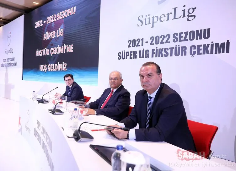 Süper Lig Fikstürü: 2021 - 2022 sezonu Süper Lig Fikstürü belli oldu! İşte 38 haftalık maç programı