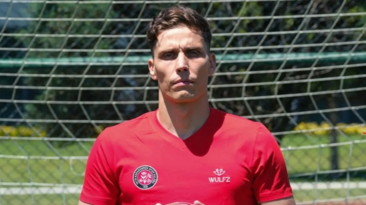 Fatih Karagümrük'ün yeni transferi Marco Silvestri antrenmanda
