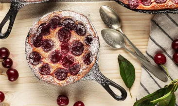 Fransızların gizli tatlı sırrı: Cherry clafoutis!