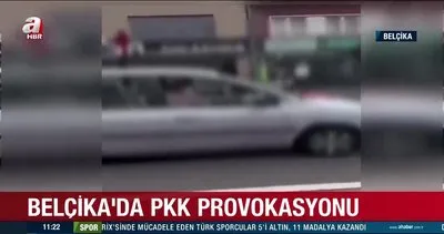 Belçika’da PKK provokasyonu! Türk vatandaşlar tepki gösterdi | Video